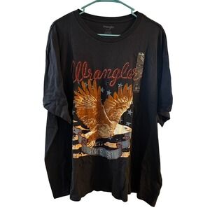 Wrangler Retro Men's Blue Eagle Graphic T-Shirt XL Americana Since 1947 1003911